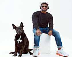 He is an animal lover and often poses with them.